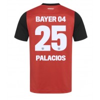 Bayer Leverkusen Exequiel Palacios #25 Hjemmebanetrøje 2024-25 Kortærmet